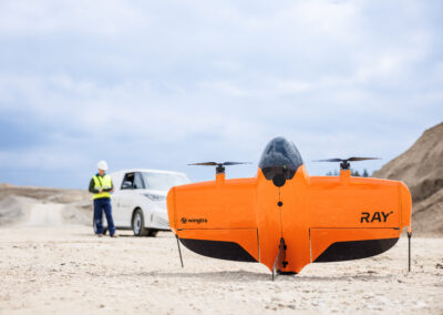 WingtraRAY - 06 - WingtraRAY Operator in Field — AKDRONE Alaska Drone Ops - www.akdrone.com